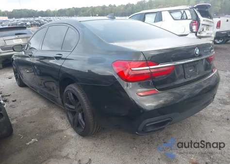 2017 BMW 740I z USA, uszkodzony, nr VIN WBA7E2C59HG740083